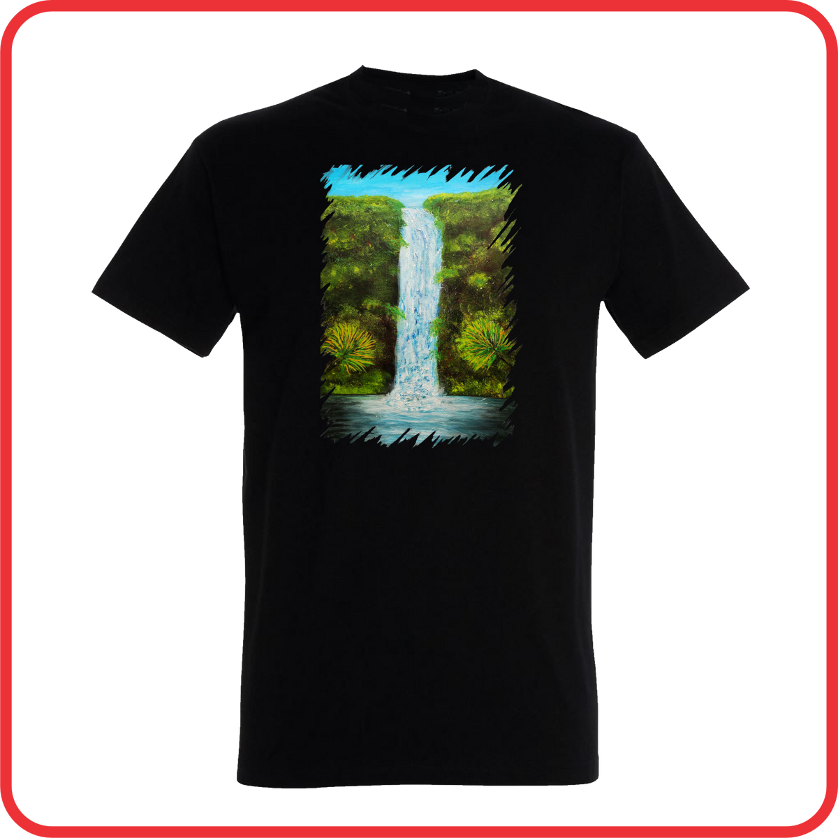T-Shirt Wasserfall