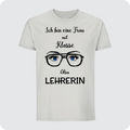 T-Shirt Frau mit Klasse Lehrerin