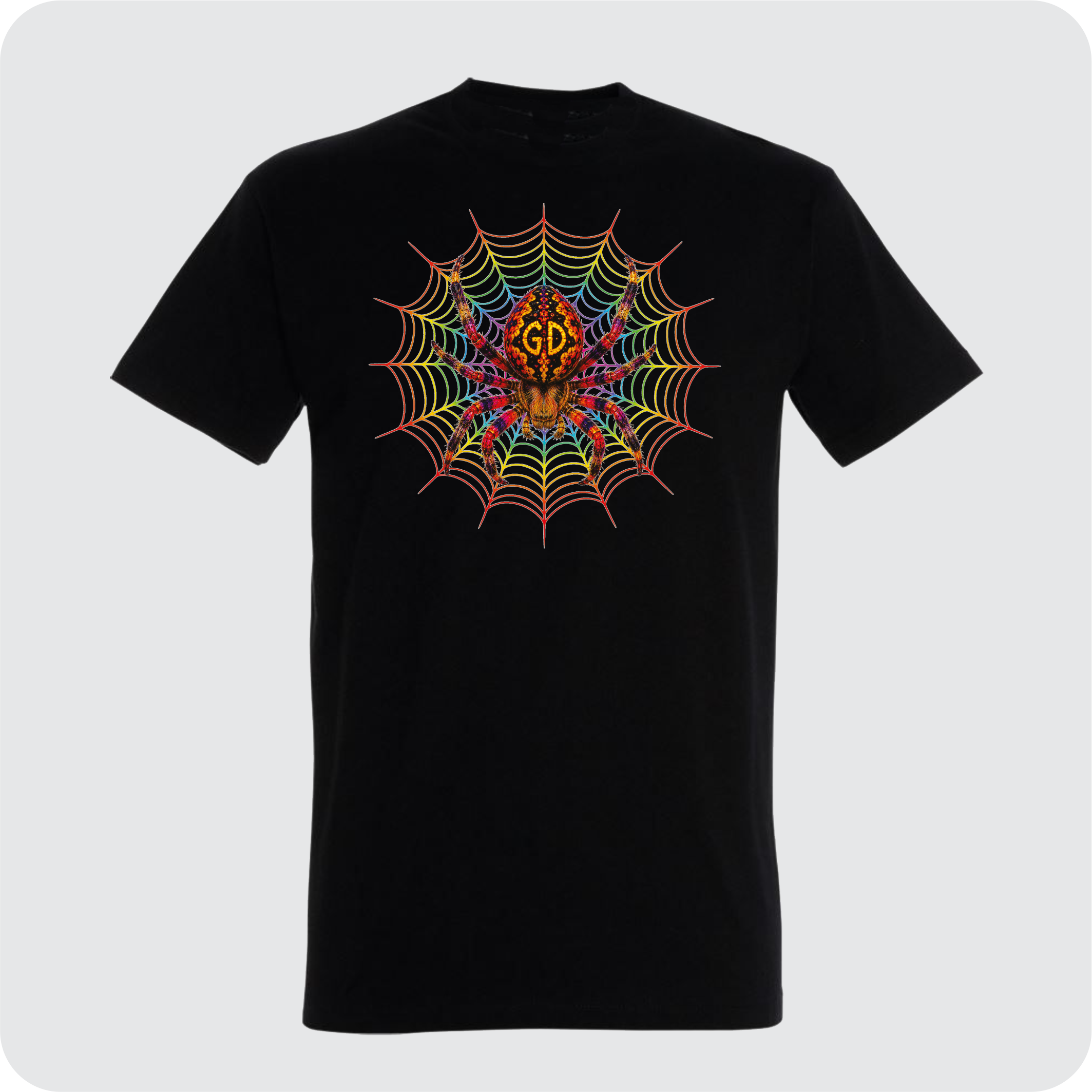 T-Shirt GD Spider with Color Web
