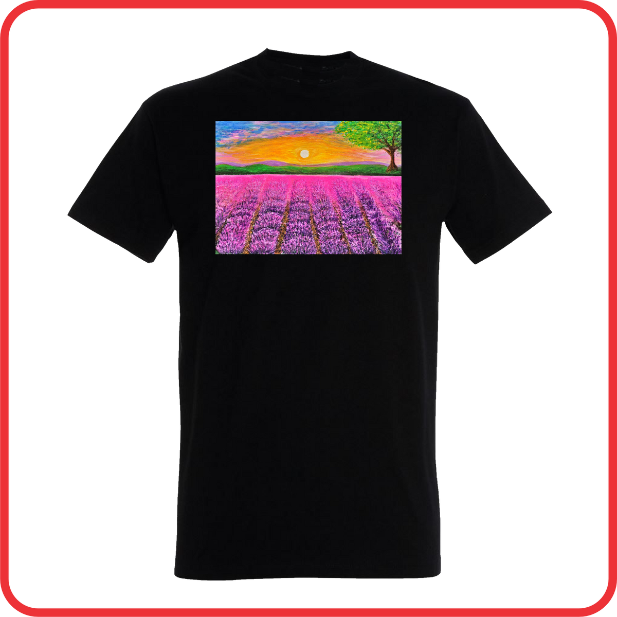 T-Shirt Sonnenlavendel