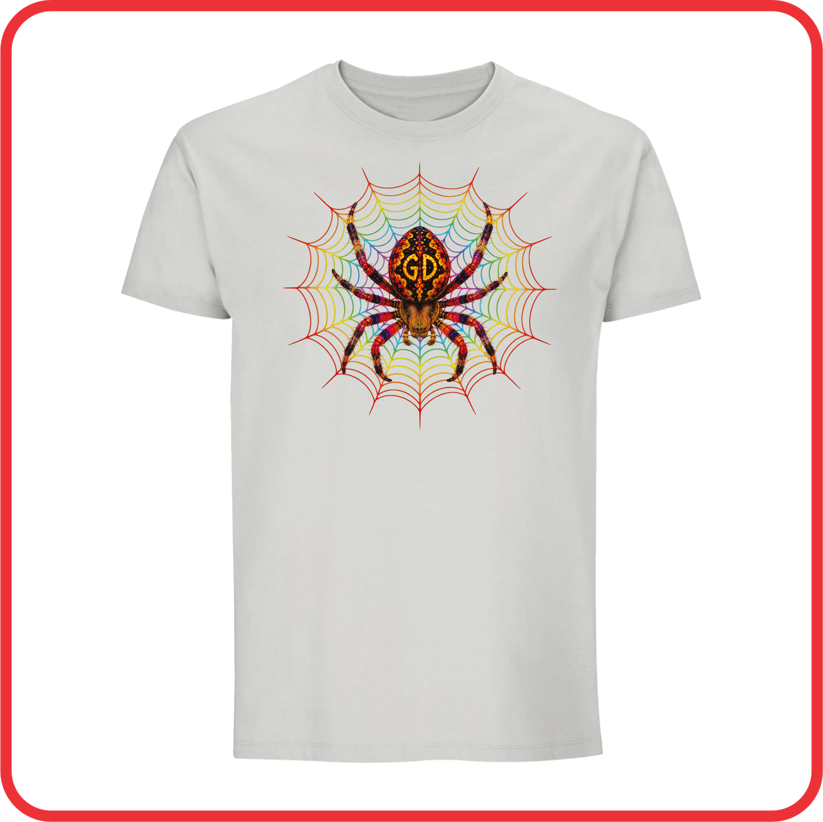 T-Shirt GD Spider with Color Web