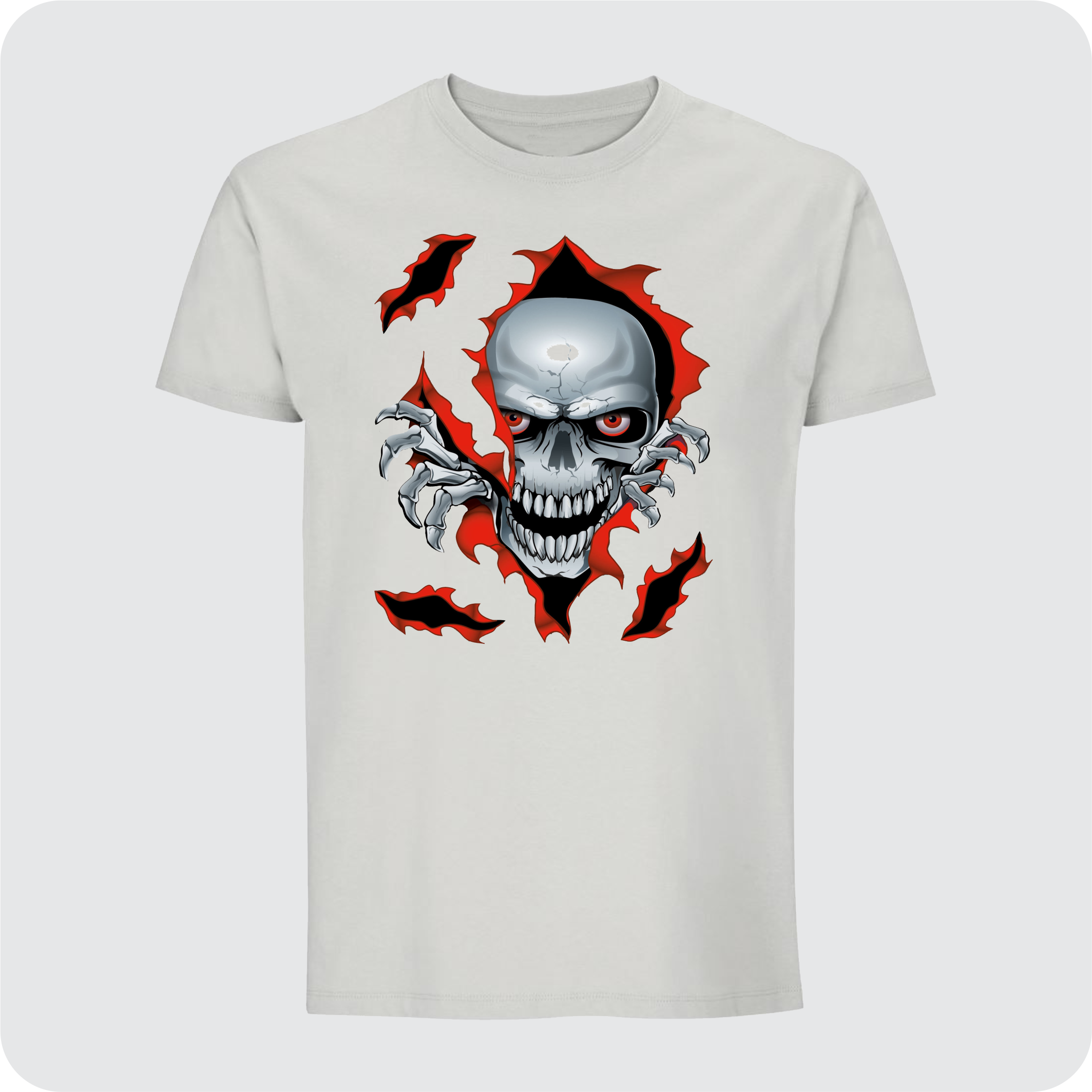T-Shirt Skull brocken