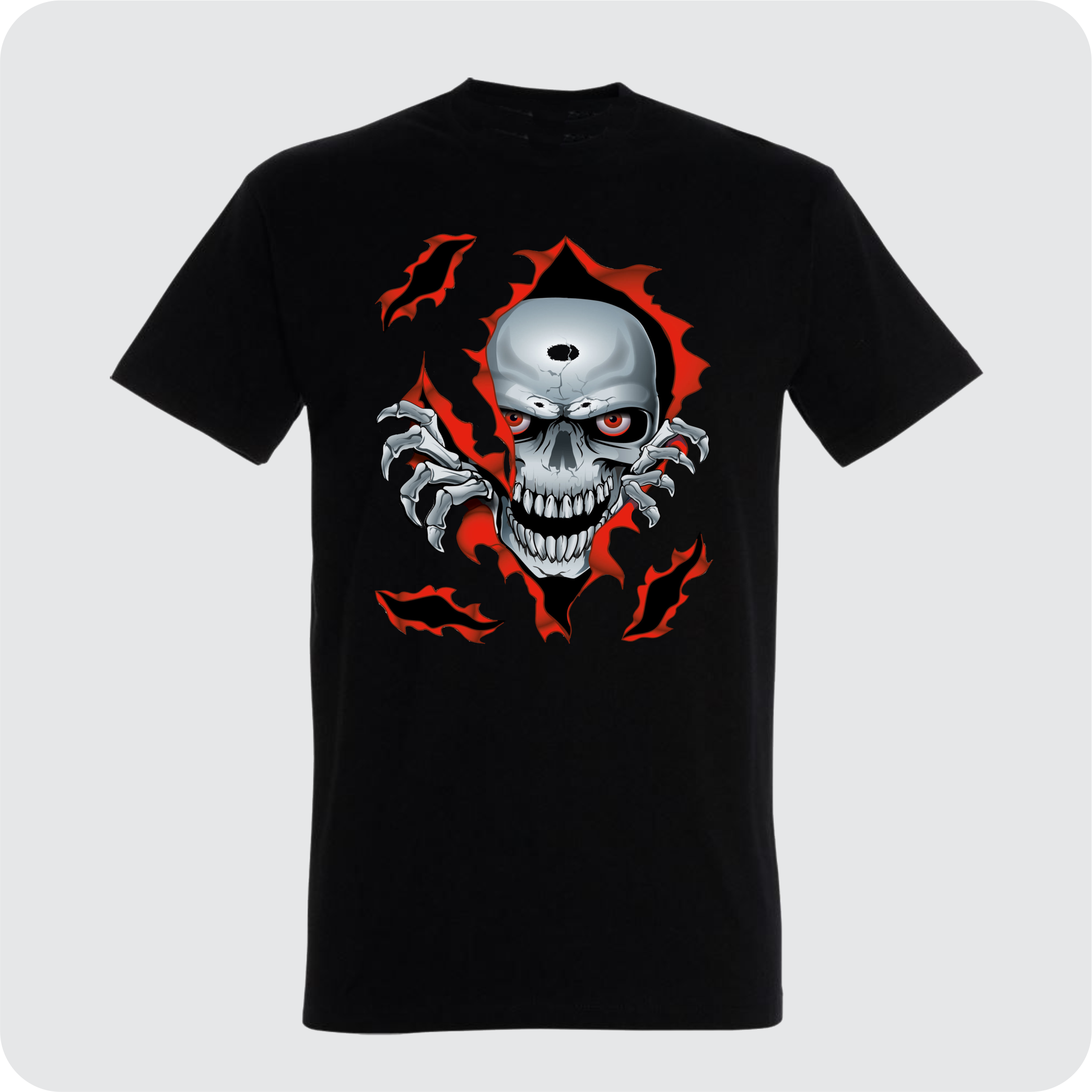 T-Shirt Skull brocken