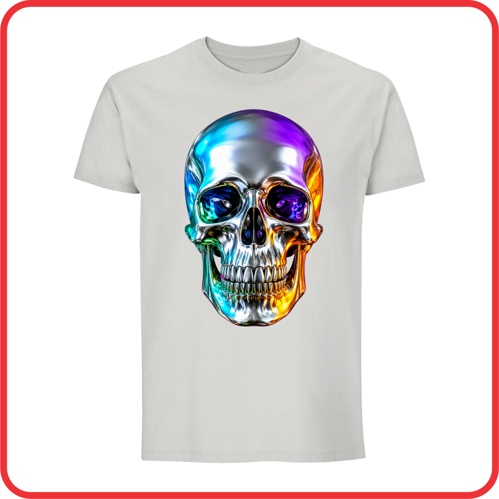 T-Shirt Silver Skul