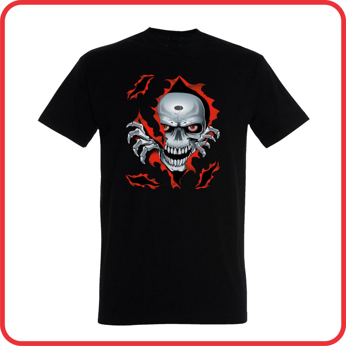 T-Shirt Skull brocken