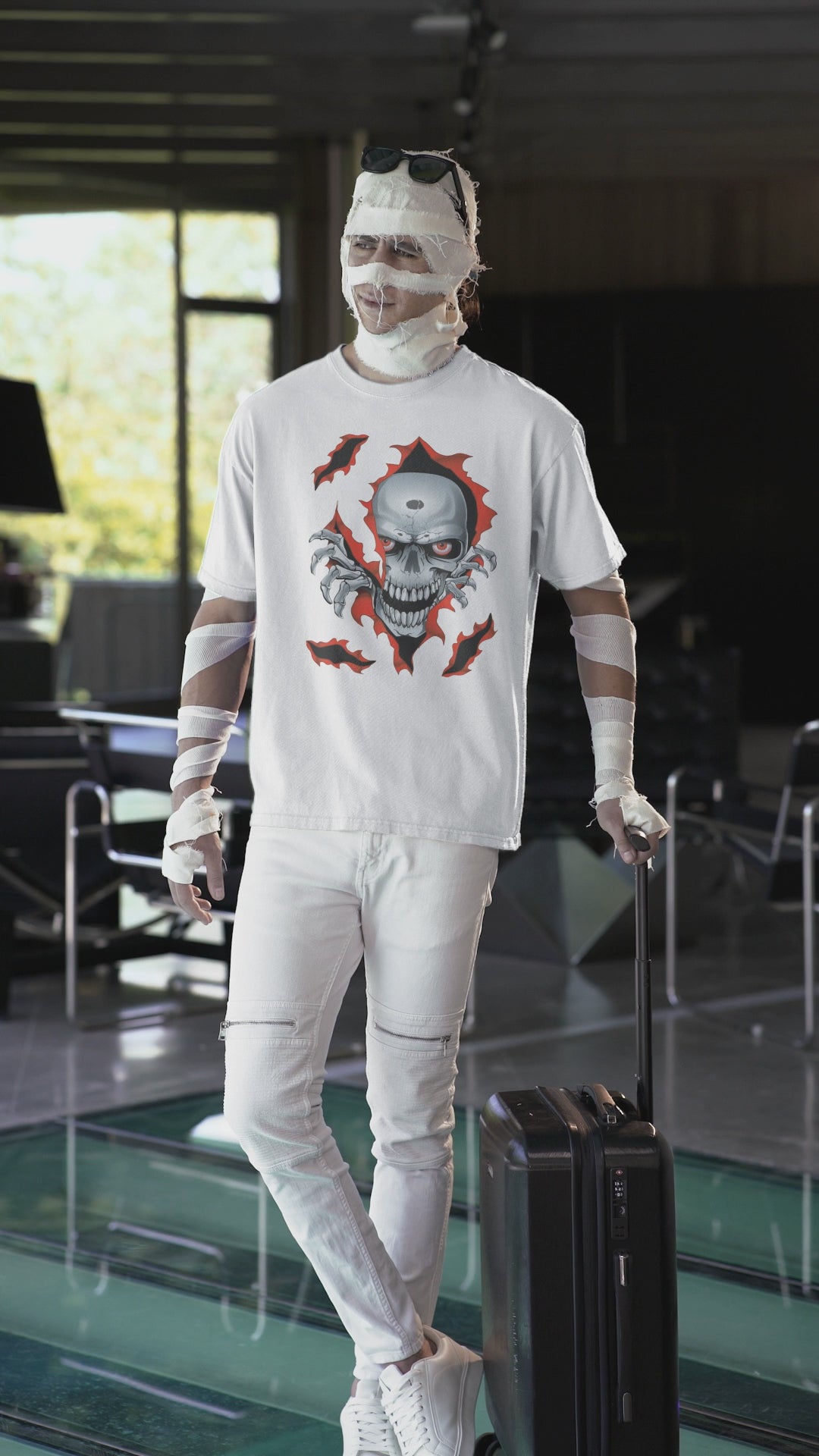 T-Shirt Skull brocken
