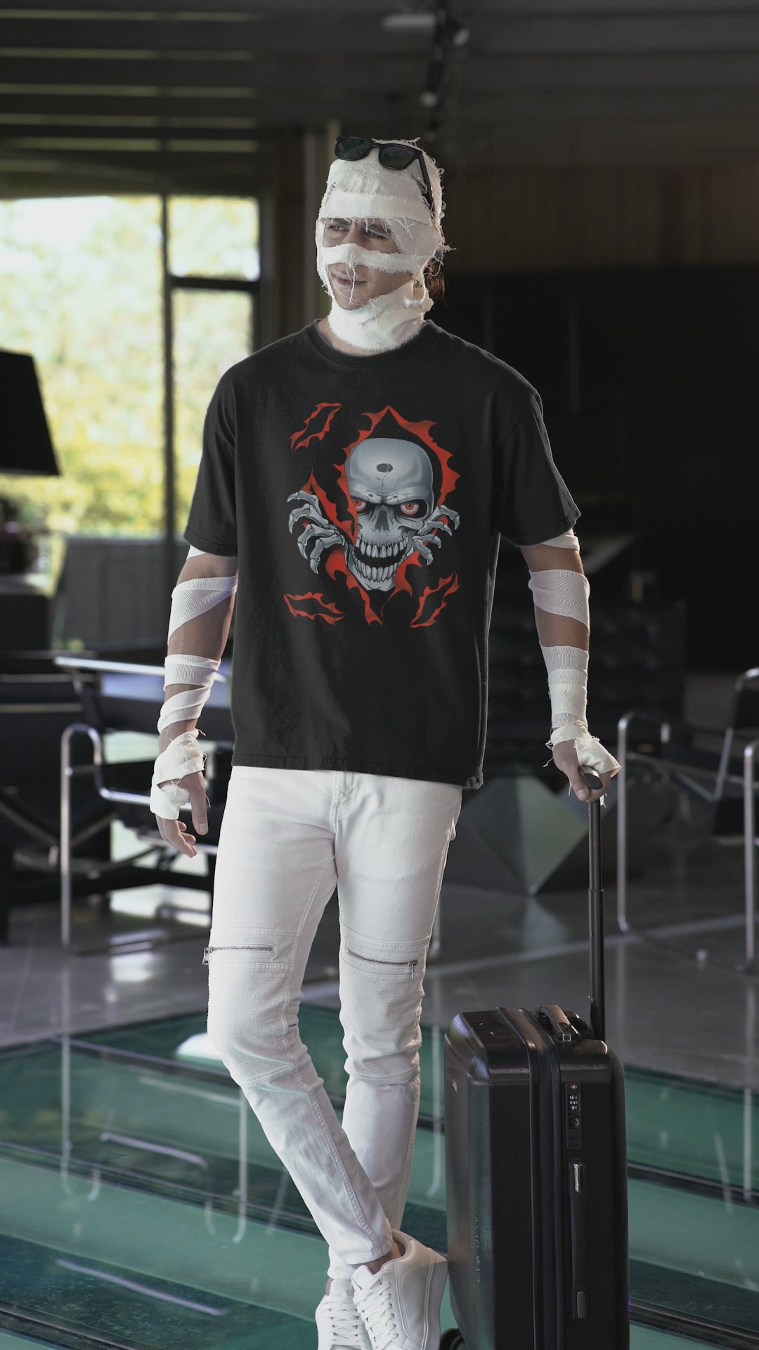 T-Shirt Skull brocken